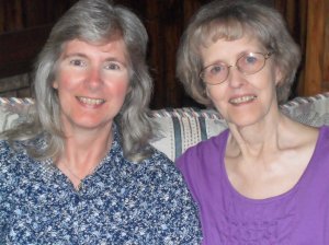 Mama and me on Mother's Day a few years ago.